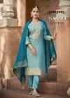 Sakshi By Rangoon Simar Jacquard Kurti With Bottom Dupatta 